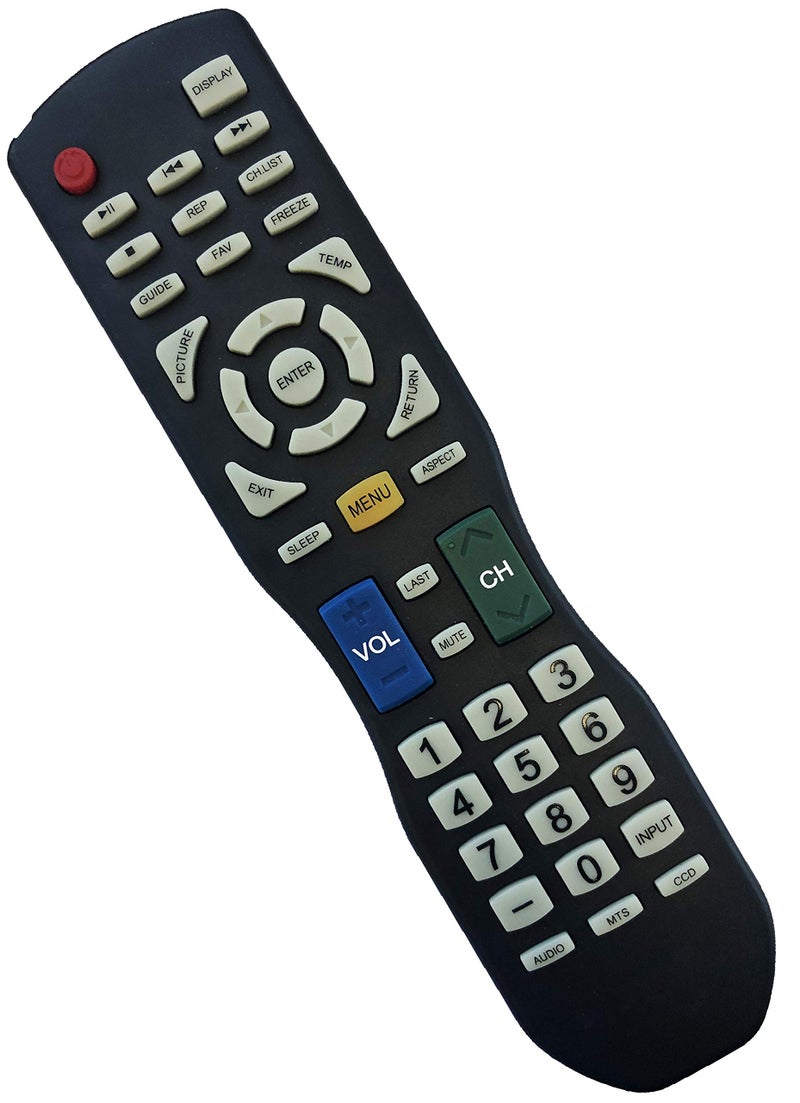 UBay New Replacement Remote Control for BOLVA TV 40BL00H7, 49BL00H7, 50BL00H7, 55BL00H7, 55CBL-01, 65BL00H7, 65CBL-01, 75BL00H7 - Image 1
